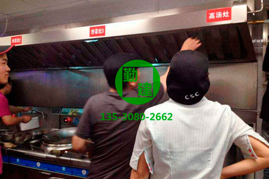 四種常見(jiàn)的油煙管道的清洗方法